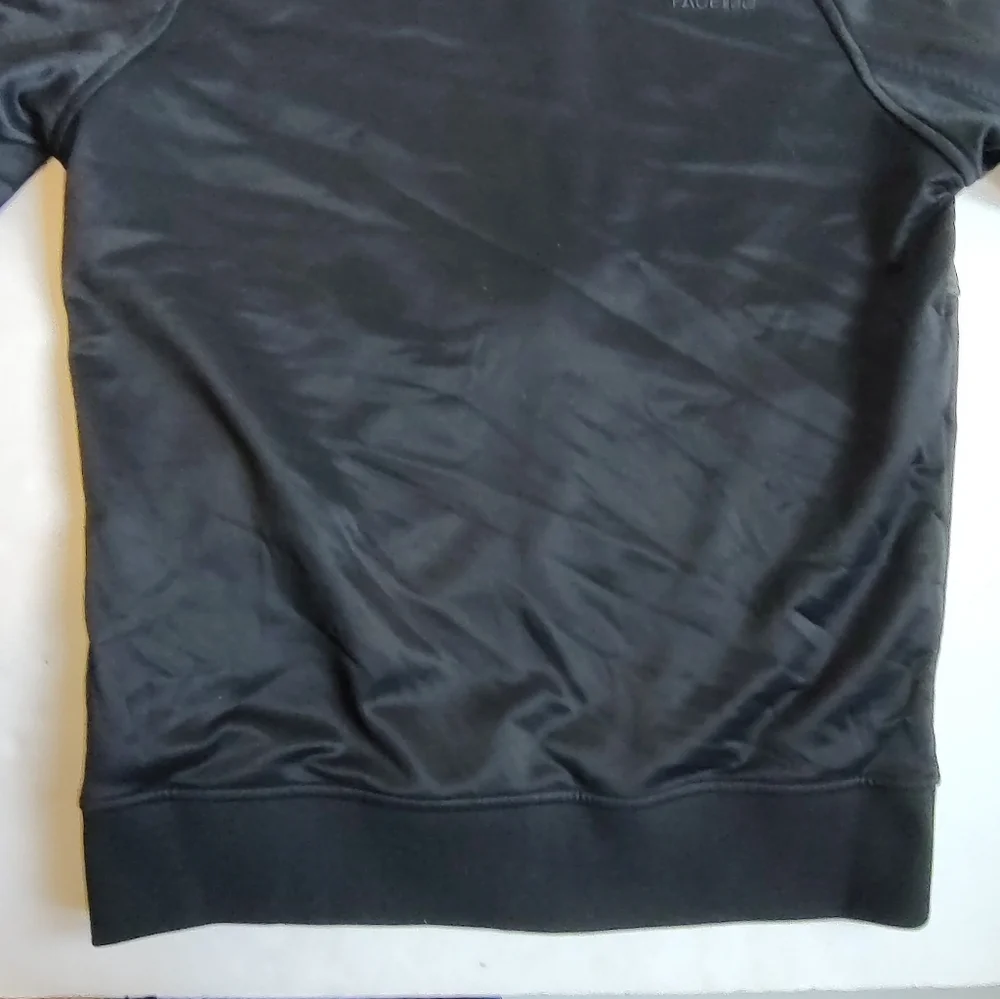 The North Face Takeback Track Full Zip Jacket Grey Black Pockets Colorblock S